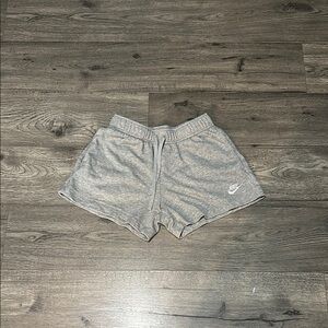 Nike Gray Athletic Shorts with Sweat-Wicking Fabric